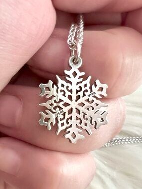 RARE James Avery Colorado snowflake charm large or pendant